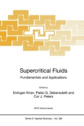 book Supercritical Fluids: Fundamentals and Applications