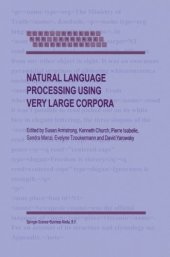 book Natural language processing using very large corpora