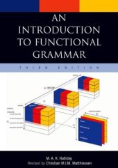 book An introduction to functional grammar