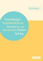 book Knowledge Representation, Reasoning and Declarative Problem Solving