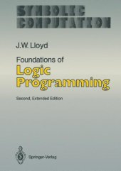 book Foundations of logic programming