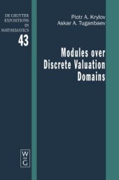 book Modules over Discrete Valuation Domains