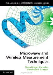 book Microwave and Wireless Measurement Techniques