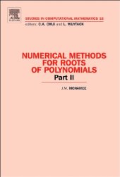 book Numerical Methods for Roots of Polynomials - Part II