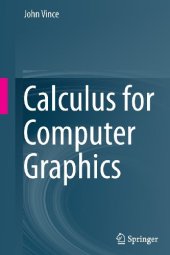 book Calculus for computer graphics