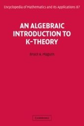 book An Algebraic Introduction to K-Theory