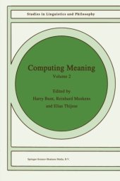 book Computing Meaning: Volume 2