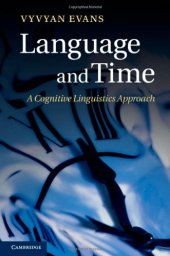 book Language and Time: A Cognitive Linguistics Approach