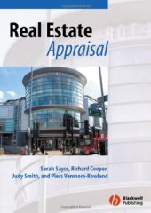 book Real Estate Appraisal: From Value to Worth