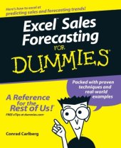 book Excel Sales Forecasting For Dummies