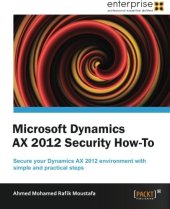 book Microsoft Dynamics AX 2012 Security How-To