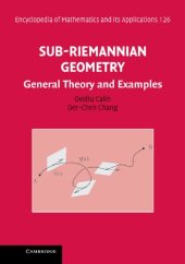 book Sub-Riemannian Geometry: General Theory and Examples