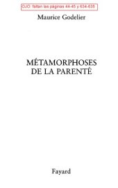 book Métamorphoses de la parenté