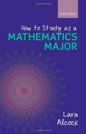 book How to Study as a Mathematics Major