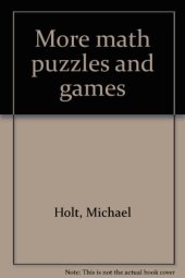 book More math puzzles and games