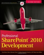 book Professional SharePoint 2010 Development