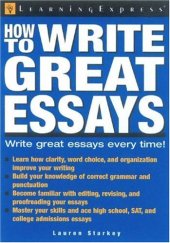 book How To Write Great Essays