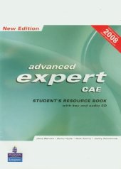 book CAE Expert New Edition Students Resource Book with Key/CD Pack