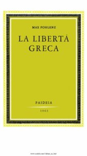 book La libertà greca