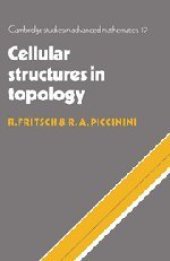 book Cellular Structures in Topology