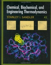 book Chemical, Biochemical, and Engineering Thermodynamics