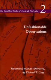 book Unfashionable Observations