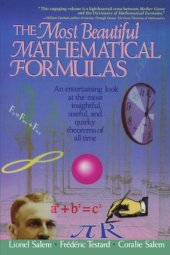 book The Most Beautiful Mathematical Formulas