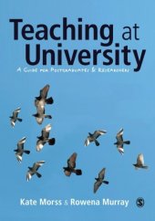 book Teaching at University: A Guide for Postgraduates and Researchers