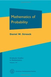 book Mathematics of Probability