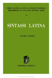 book Corso di lingua latina: sintassi latina