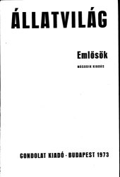 book Urania állatvilág. Emlősök