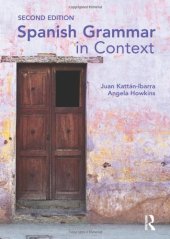 book Spanish Grammar in Context