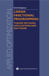 book Linear-Fractional Programming Theory, Methods, Applications and Software