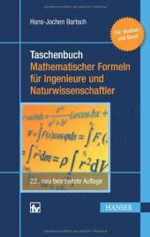 book Taschenbuch mathematischer Formeln für Ingenieure und Naturwissenschaftler