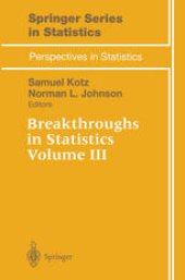 book Breakthroughs in Statistics