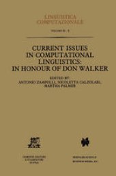 book Current Issues in Computational Linguistics: In Honour of Don Walker