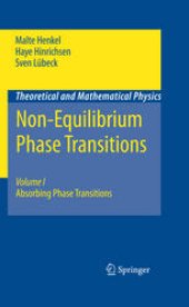 book Non-Equilibrium Phase Transitions: Volume I: Absorbing Phase Transitions