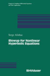 book Blowup for Nonlinear Hyperbolic Equations