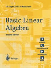 book Basic Linear Algebra