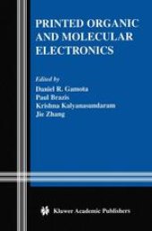 book Printed Organic and Molecular Electronics