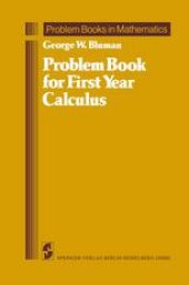 book Problem Book for First Year Calculus