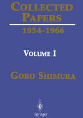 book Collected Papers: Volume I: 1954–1966