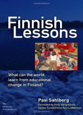 book Finnish Lessons: What Can the World Learn from Educational Change in Finland?