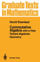 book Commutative Algebra: with a View Toward Algebraic Geometry