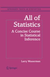 book All of Statistics: A Concise Course in Statistical Inference