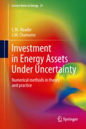 book Investment in Energy Assets Under Uncertainty: Numerical methods in theory and practice