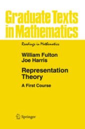 book Representation Theory: A First Course