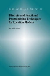 book Discrete and Fractional Programming Techniques for Location Models