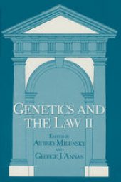 book Genetics and the Law II