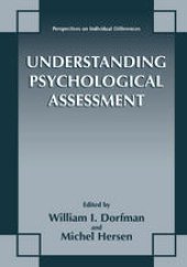 book Understanding Psychological Assessment